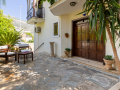 Front of villa