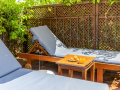 Sun bathing platform