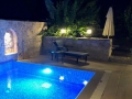 Pool at night